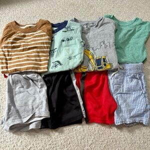 Toddler Boy Outfits 2T, 8 items